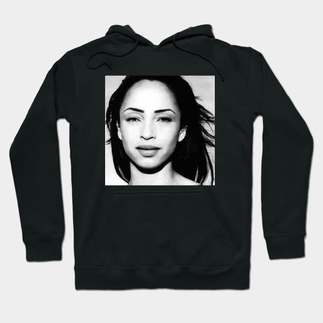 sade adu vintage drawing Hoodie by SYNDICATE WORLD